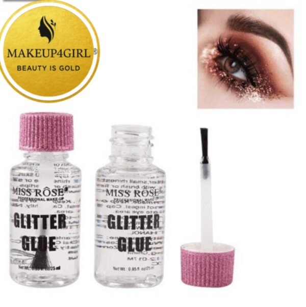 Miss Rose Glitter Glue Eye Waterproof Long Lasting