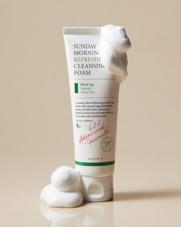 Sunday Morning Refreshing Foam – pH 5.5 Hydrating Cleanser for Sensitive Skin