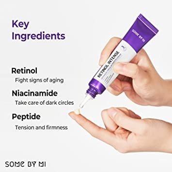 SOME BY MI Retinol Intense Eye Cream – Anti-Aging Miracle for Dark Circles & Fine Lines