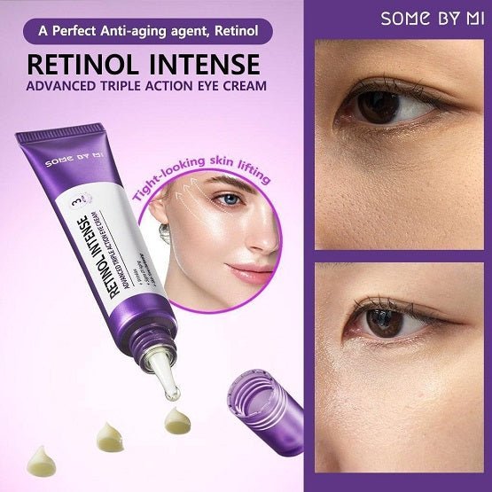 SOME BY MI Retinol Intense Eye Cream – Anti-Aging Miracle for Dark Circles & Fine Lines