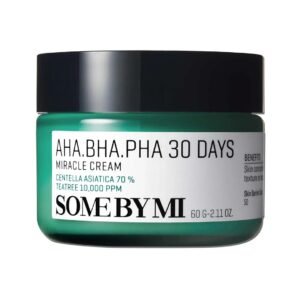 AHA BHA PHA 30 Days Miracle Cream – SOME BY MI Soothing & Exfoliating Face Moisturiser