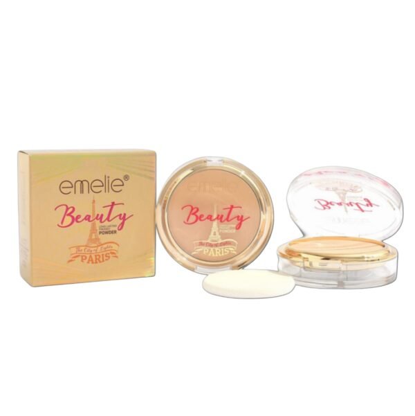 Emelie Beauty Pressed Powder | Flawless Matte Finish for All-Day Wear