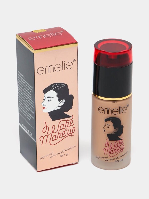 Emelie Wake Make & Up Professional Waterproof Foundation – Long Lasting Matte Finish