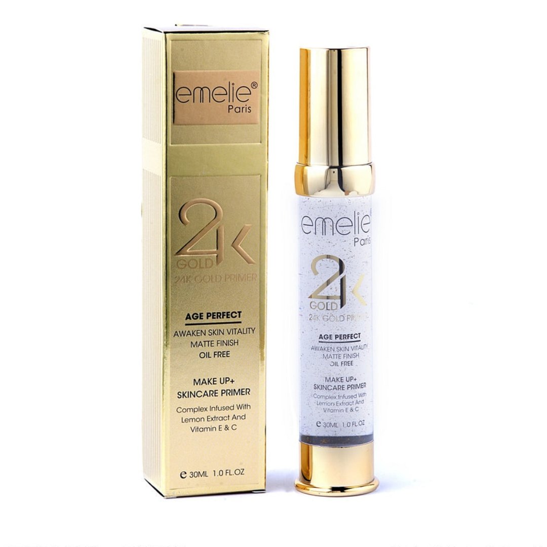 Emelie 24K Gold Primer with Lemon Extract and Vitamins A C