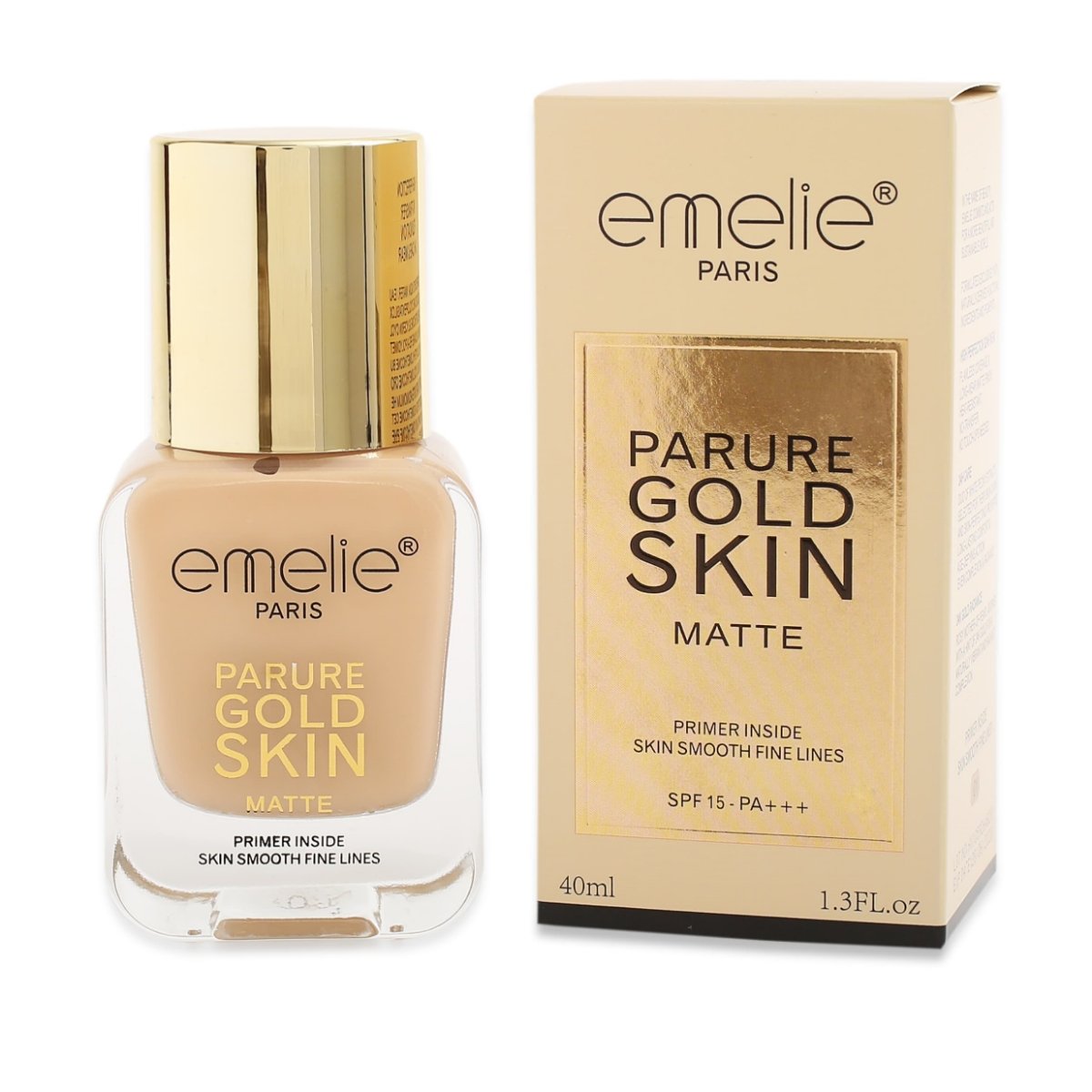 Matte Foundation with Primer by Emelie Paris – makeup4girl.com