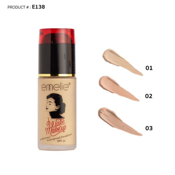 Emelie Wake Make & Up Professional Waterproof Foundation – Long Lasting Matte Finish
