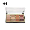 eyeshadow042 MissRose 12 colour eye palette