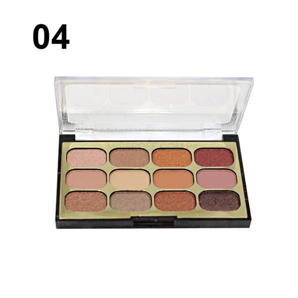 eyeshadow042 MissRose 12 colour eye palette