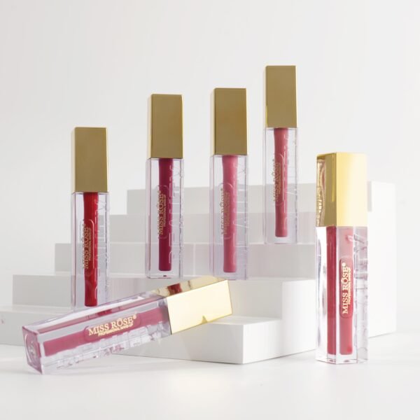 Miss Rose Golden Gleam Beauty Lip Gloss