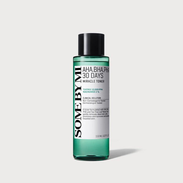 SOMEBYMI AHA BHA PHA 30 Days Miracle Toner – 150ml | Tea Tree & Niacinamide Skin Care