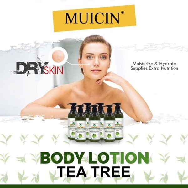 MUICIN Tea Tree Skin Care Body Lotion – Ultra Nourishing Glow