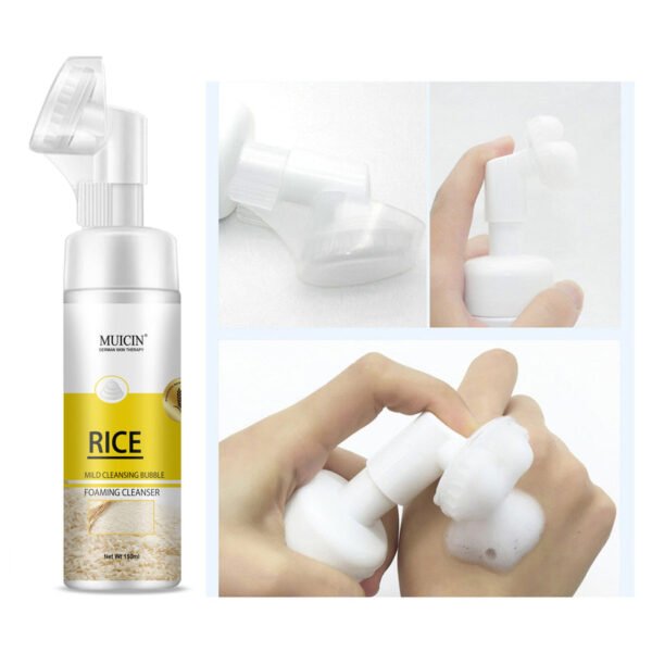 4imagesize_33b294fd-35bc-419f-91b2-b20c80153d45 Muicin Rice Mild Cleansing Bubble Foaming Facial Cleanser - Delicate Purity