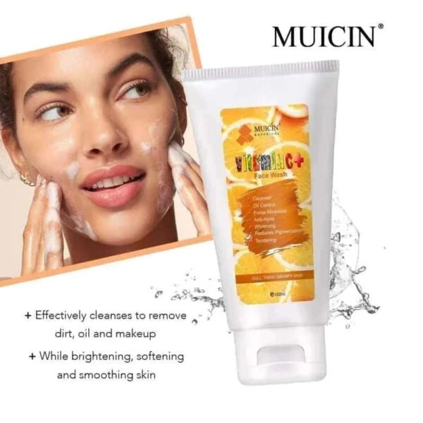 Muicin Vitamin C+ Face Wash - Energizing Bright Clean
