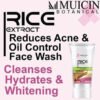 Muicin Rice Extract Face Wash - Gentle Brightening Cleanse