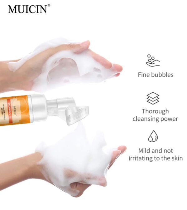imgi_31_6IMAGE_bbf82166-f429-4b0e-a18a-4d9c770d03bc Muicin Vitamin C Bubble Foaming Facial Cleanser - Effervescent Clean Glow