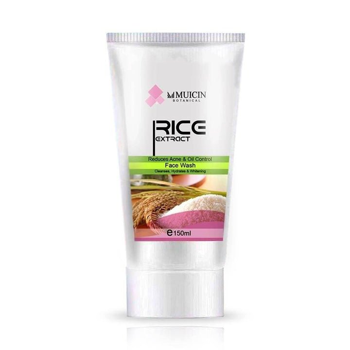 Muicin Rice Extract Face Wash for Gentle Brightening Cleanse in Pakistan
