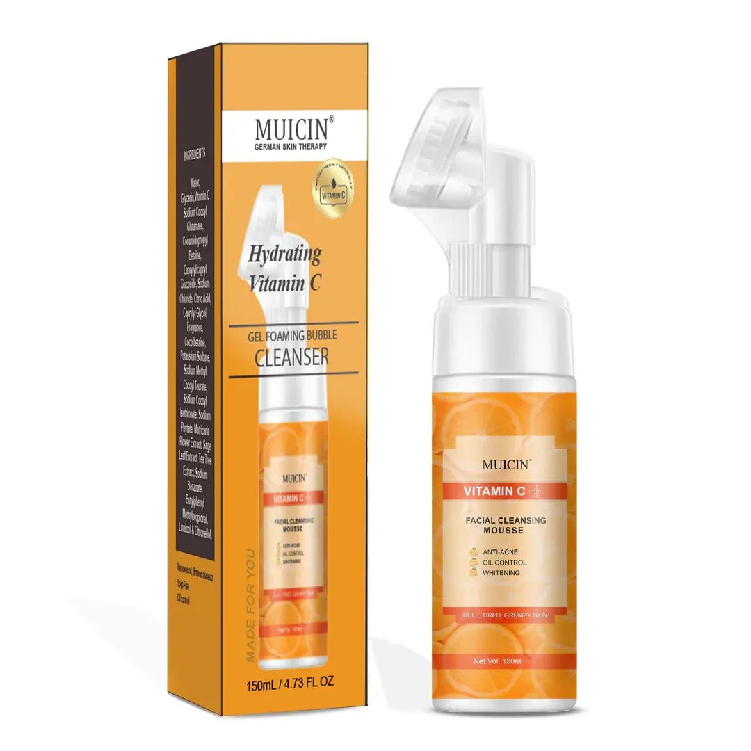 Muicin Vitamin C Bubble Foaming Facial Cleanser for Effervescent Clean Glow in Pakistan