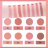 MUICIN 8 Colors Professional Blusher Palette: Blendable Perfection for Every Skin Tone