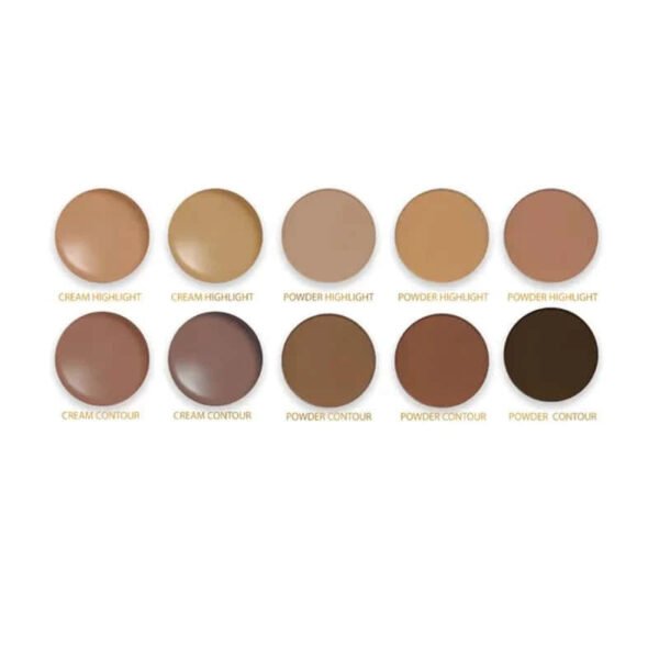MUICIN Perfect Contour Palette: Define Your Features with Cream & Powder Shades