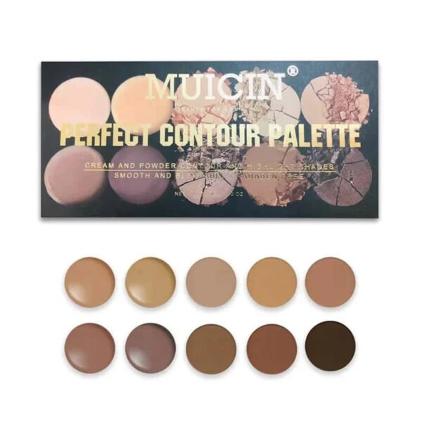 MUICIN Perfect Contour Palette: Define Your Features with Cream & Powder Shades